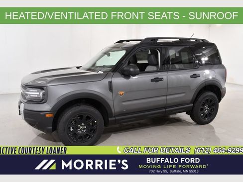 New 2026 Ford Bronco Sport Badlands w/ Badlands Tech Package AWD/4WD image 1