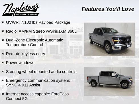 Used 2025 Ford F150 XLT w/ Equipment Group 301A Standard AWD/4WD image 7