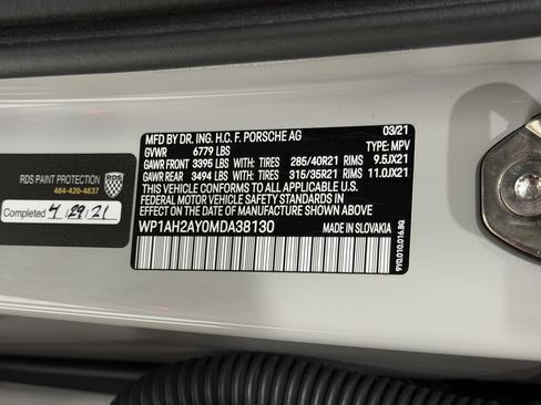 Certified 2021 Porsche Cayenne Turbo S AWD/4WD image 67