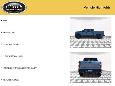 Used 2024 Chevrolet Silverado 1500 LT Trail Boss w/ LT Trail Boss Premium Package AWD/4WD image 3