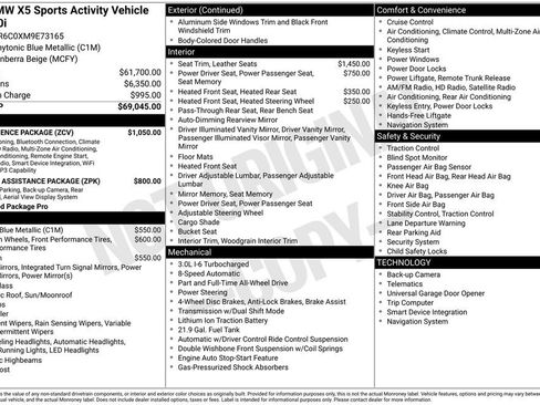 Used 2021 BMW X5 xDrive40i w/ Convenience Package image 31