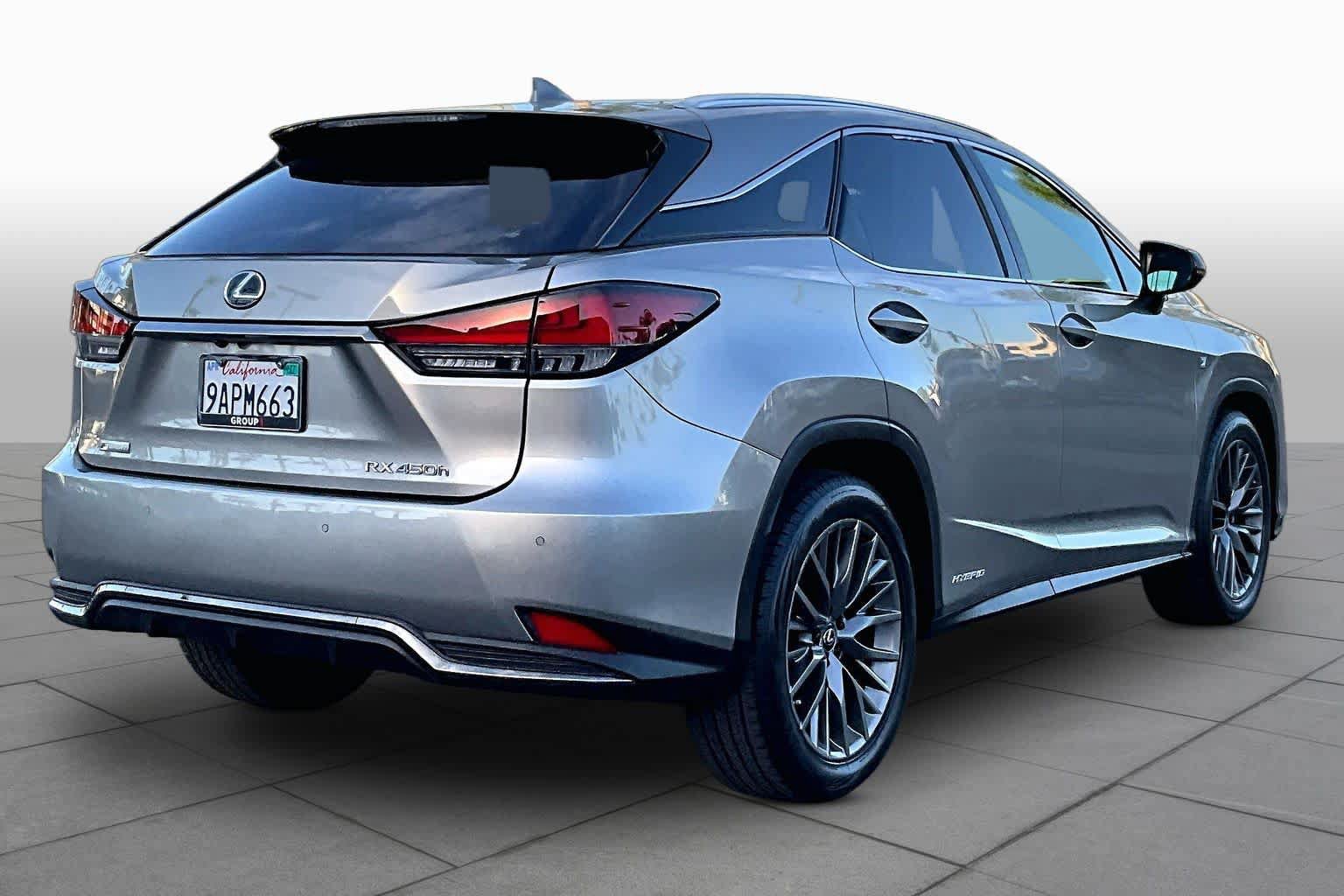 Used 2022 Lexus RX 450h F Sport w/ Accessory Package AWD/4WD image 12