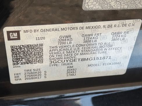 Used 2021 Chevrolet Silverado 1500 LTZ w/ LTZ Premium Package AWD/4WD image 23
