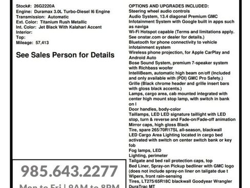 Used 2023 GMC Sierra 1500 AT4 w/ AT4 Preferred Package AWD/4WD image 28