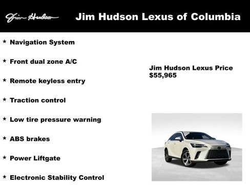 Certified 2024 Lexus RX 350 Premium w/ Cold Area Package image 4