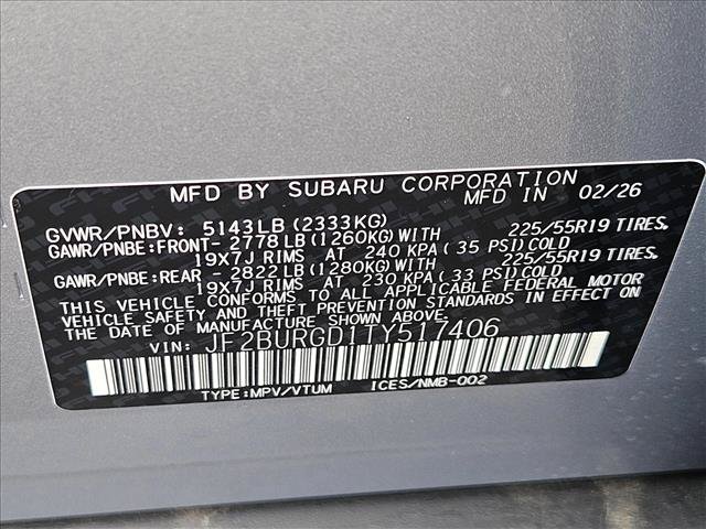 New 2026 Subaru Outback Limited XT AWD/4WD image 18