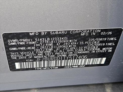 New 2026 Subaru Outback Limited XT AWD/4WD image 18