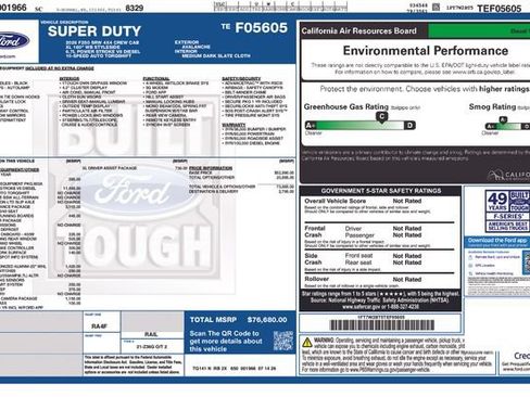 New 2026 Ford F250 XL w/ STX Appearance Package AWD/4WD image 3
