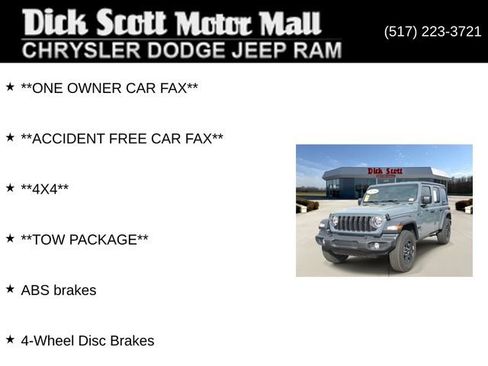 Used 2024 Jeep Wrangler Unlimited Sport AWD/4WD image 9