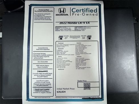 Used 2022 Honda CR-V EX image 13