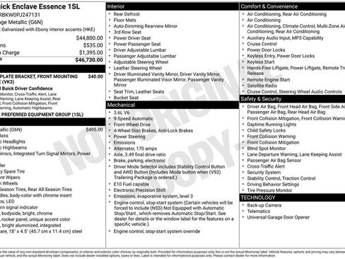 Certified 2023 Buick Enclave Essence FWD image 35