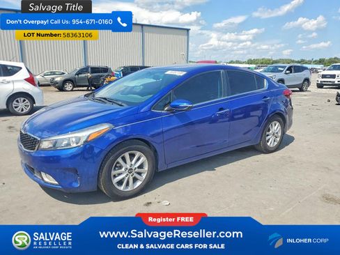 Used 2017 Kia Forte S w/ S Technology Package FWD image 1