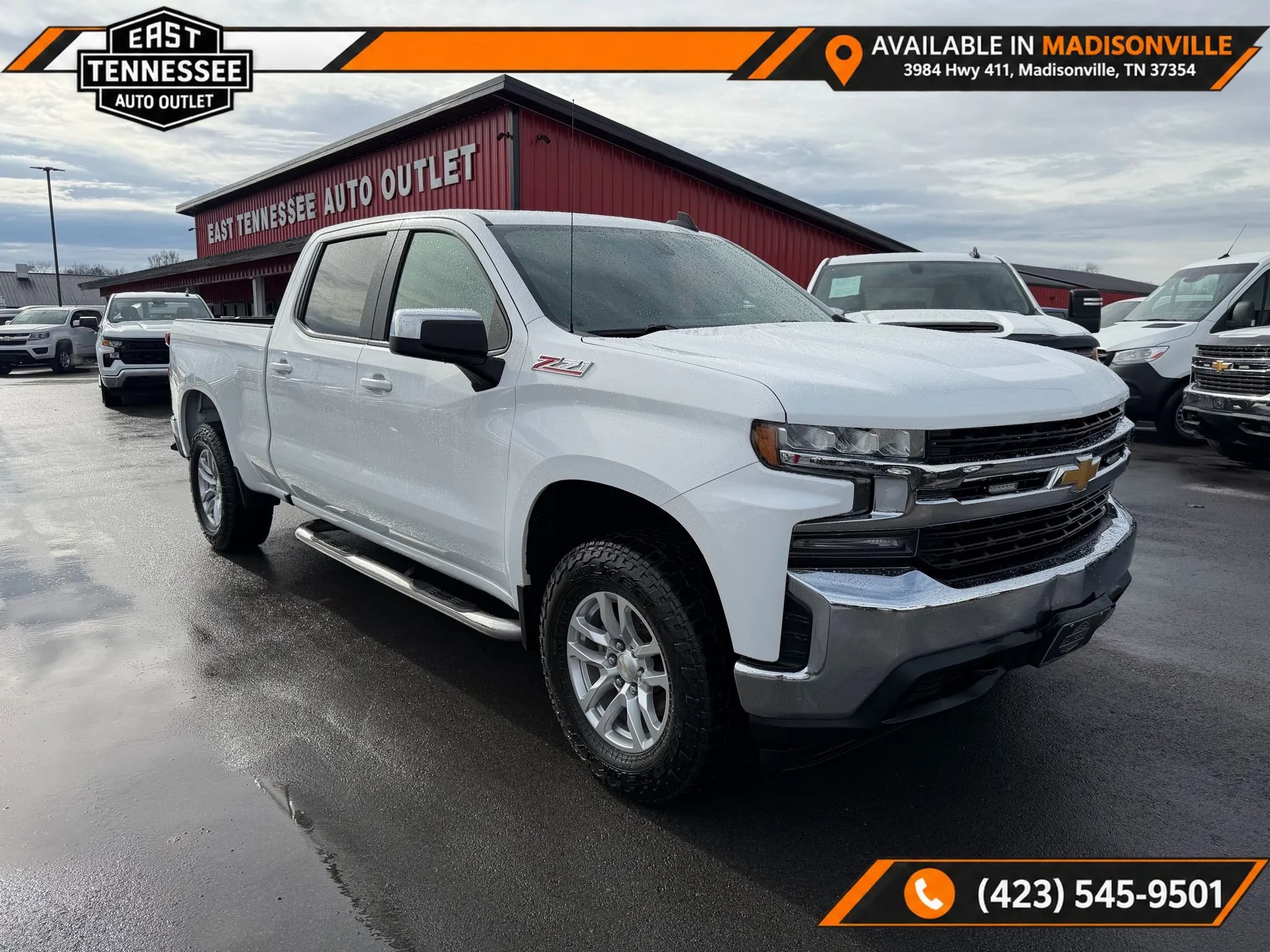 Used 2021 Chevrolet Silverado 1500 LT w/ Z71 Off-Road Package AWD/4WD image 1