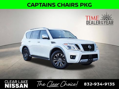 Used 2017 Nissan Armada Platinum w/ Captain Seat Package image 1