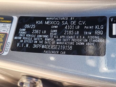 New 2025 Kia K4 GT-Line w/ GT-Line Sunroof Package image 31