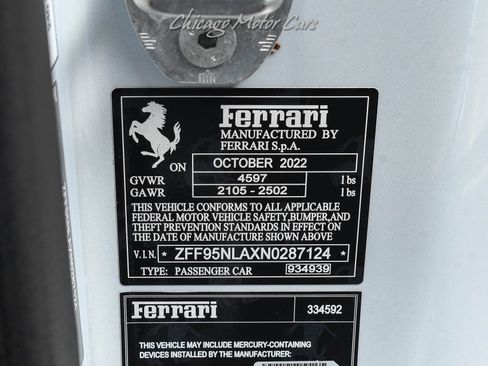 Used 2022 Ferrari SF90 Stradale Tailor Made MSRP $759,081+ Car image 58