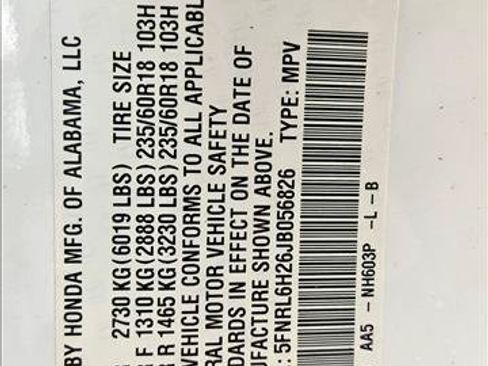 Used 2018 Honda Odyssey LX image 24
