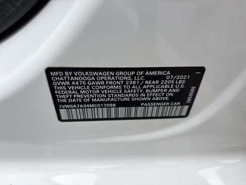 Used 2021 Volkswagen Passat 2.0T SE image 29