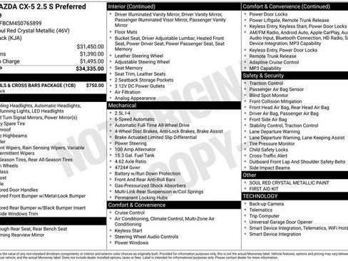 New 2025 MAZDA CX-5 AWD 2.5 S image 29