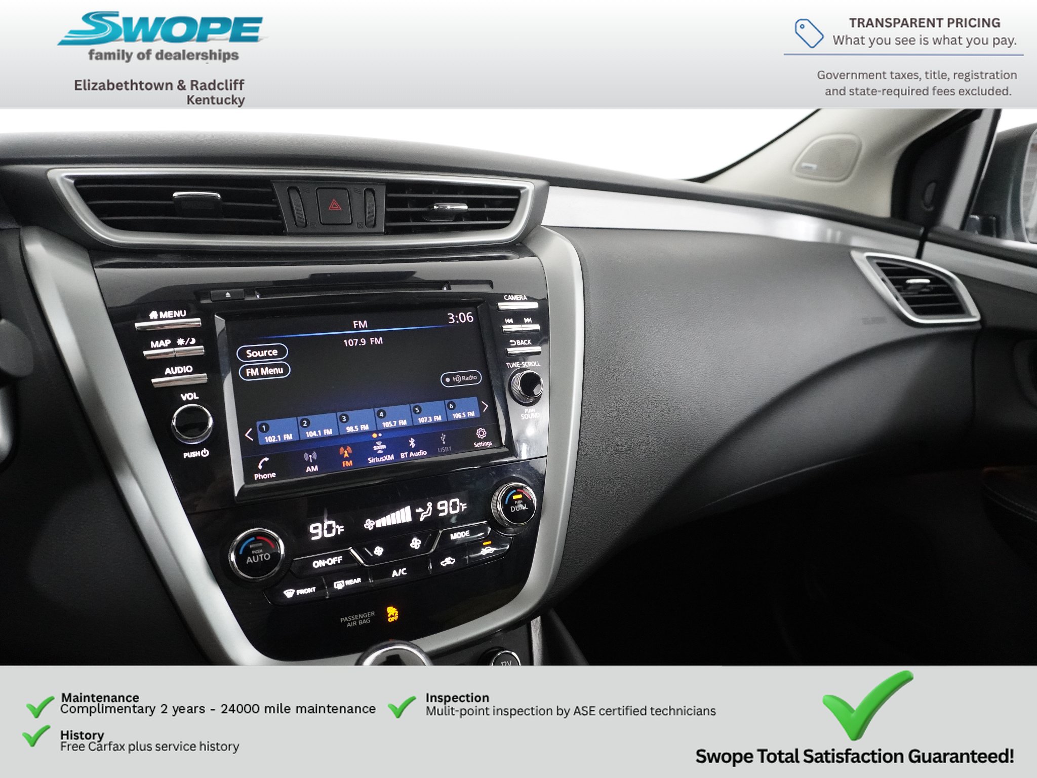 Used 2019 Nissan Murano SL w/ SL Technology Package AWD/4WD image 21