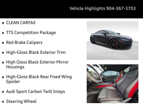 Certified 2023 Audi TTS 2.0T Coupe image 12