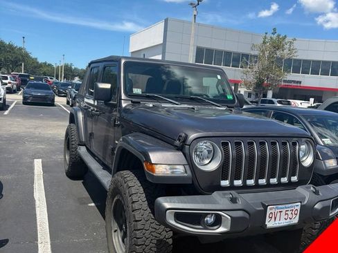 Used 2018 Jeep Wrangler Unlimited Sahara AWD/4WD image 1