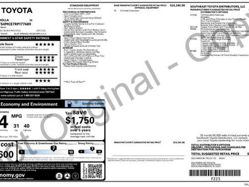 Used 2024 Toyota Corolla SE FWD image 4
