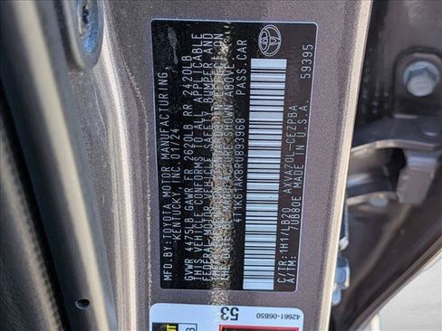 Certified 2024 Toyota Camry XSE FWD image 24