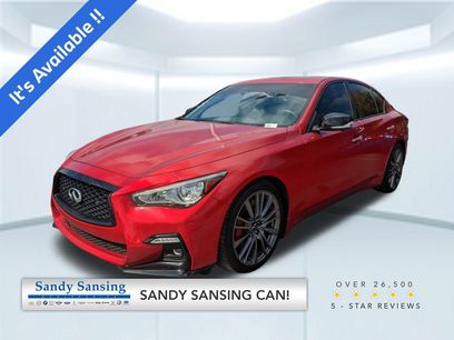 Used 2022 INFINITI Q50 Red Sport 400 w/ Cargo Package