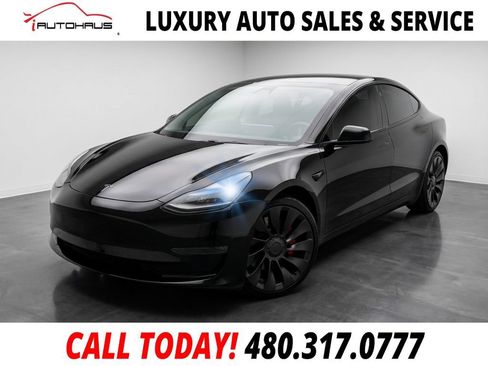 Used 2023 Tesla Model 3 Performance AWD/4WD image 1
