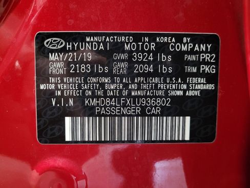 Used 2020 Hyundai Elantra Value Edition FWD image 33