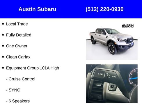 Used 2021 Ford Ranger XL w/ Equipment Group 101A High image 8