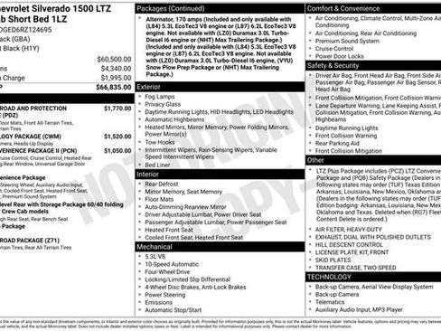 Used 2024 Chevrolet Silverado 1500 LTZ AWD/4WD image 12