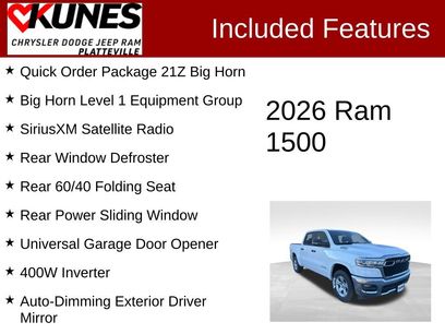 New 2026 RAM 1500 Big Horn