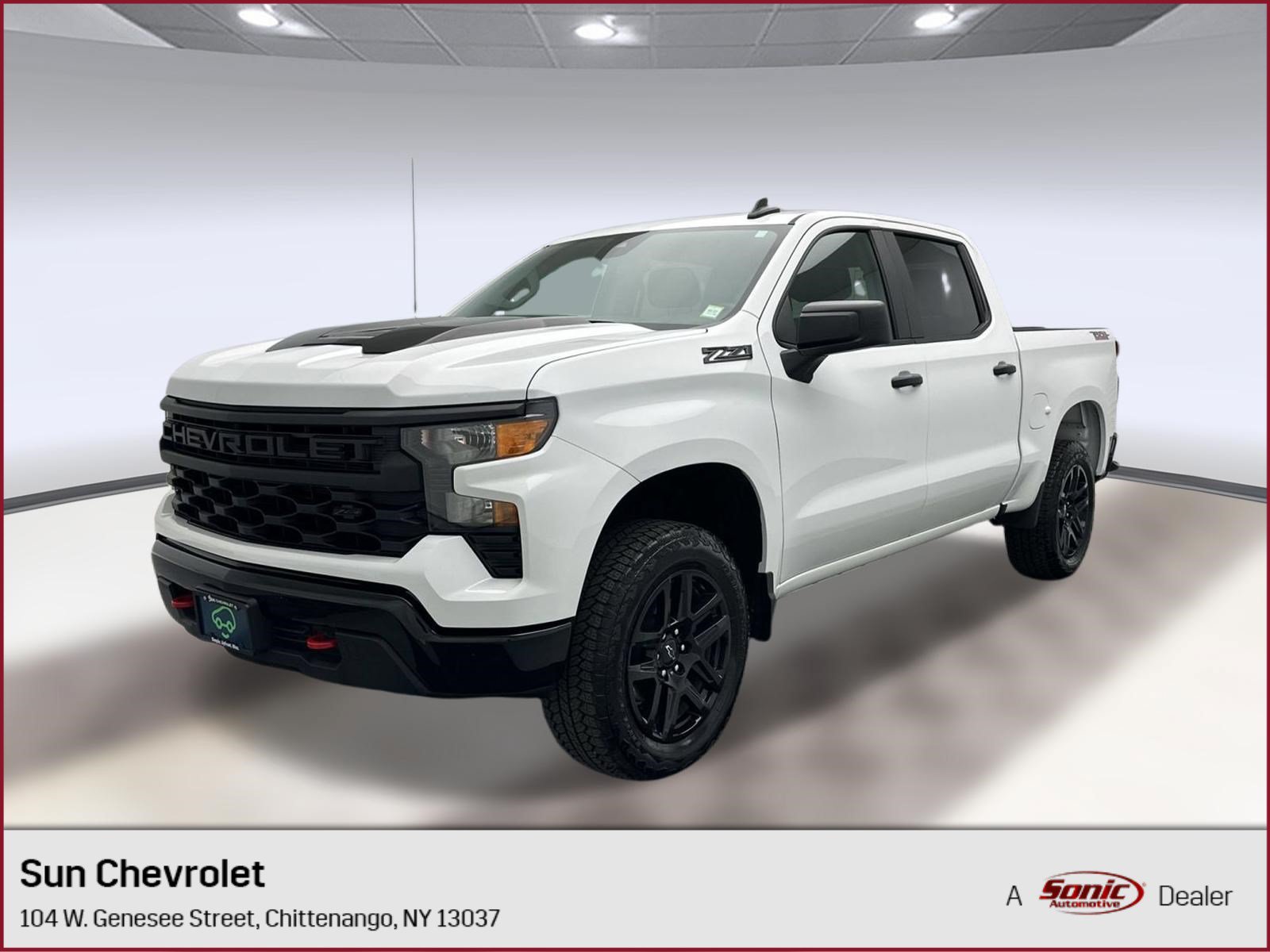 Certified 2026 Chevrolet Silverado 1500 Custom Trail Boss w/ LPO, Dark Essentials Package AWD/4WD image 1