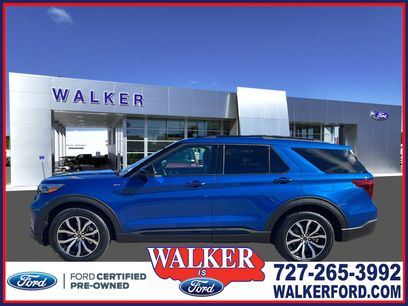 Certified 2022 Ford Explorer ST-Line w/ Class IV Trailer Tow Package