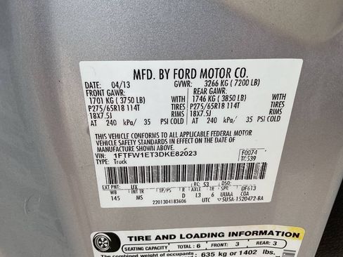 Used 2013 Ford F150 XLT w/ Luxury Equipment Group AWD/4WD image 21