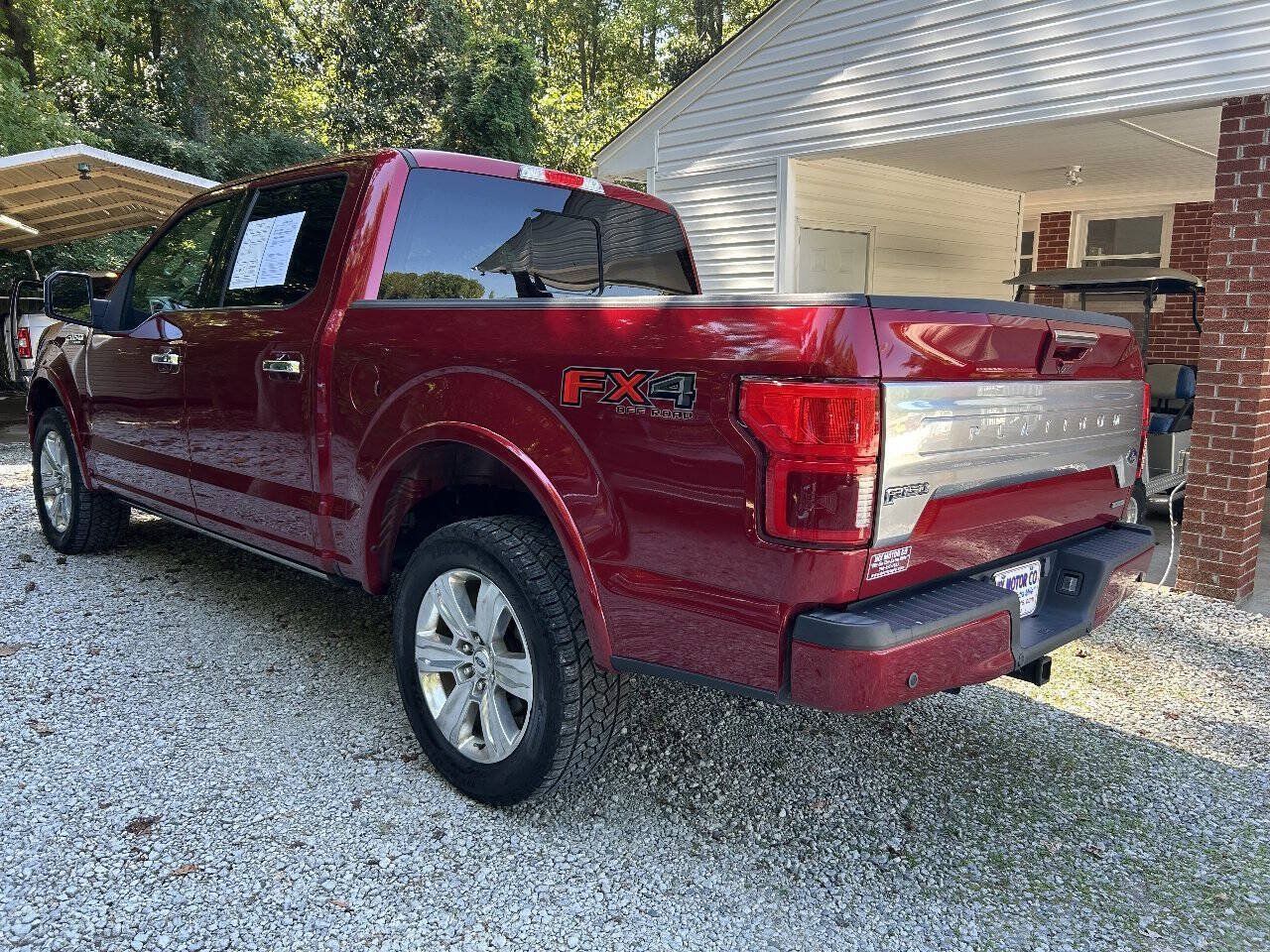 Used 2018 Ford F150 Platinum w/ Equipment Group 701A Luxury AWD/4WD image 3