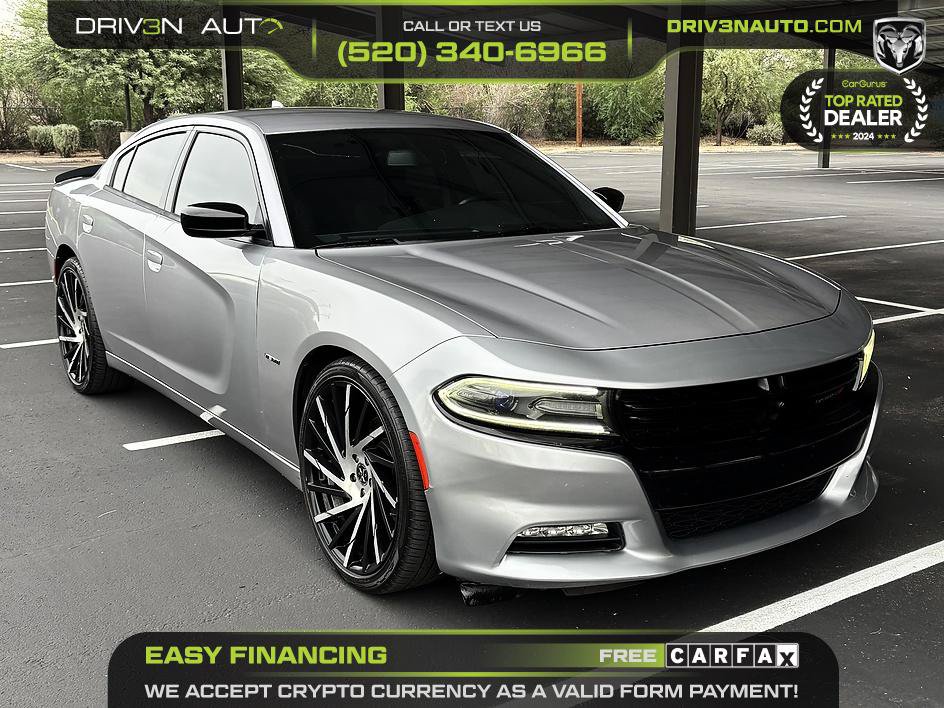 Used 2018 Dodge Charger R/T w/ Blacktop Package RWD image 1