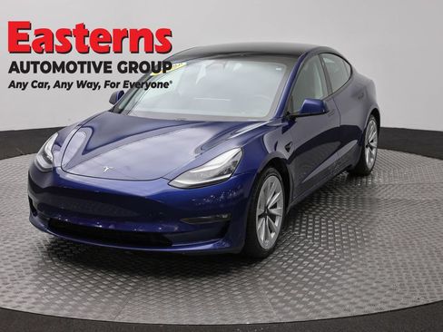Used 2021 Tesla Model 3 Long Range AWD/4WD image 1