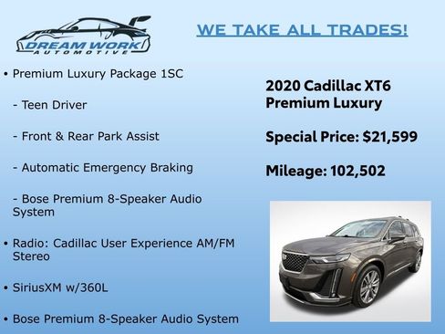 Used 2020 Cadillac XT6 Premium Luxury image 2