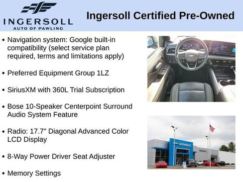 Used 2025 Chevrolet Tahoe Premier AWD/4WD image 10