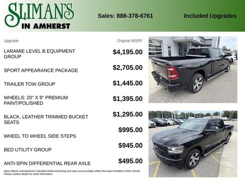 Used 2023 RAM 1500 Laramie AWD/4WD image 11