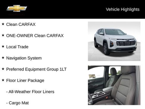 Used 2026 Chevrolet Equinox LT w/ LPO, Floor Liner Package FWD image 18