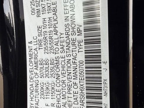 Certified 2026 Honda CR-V Sport Touring image 27