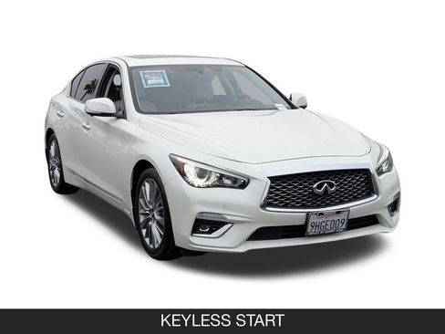 Used 2023 INFINITI Q50 Luxe w/ Cargo Package RWD image 2
