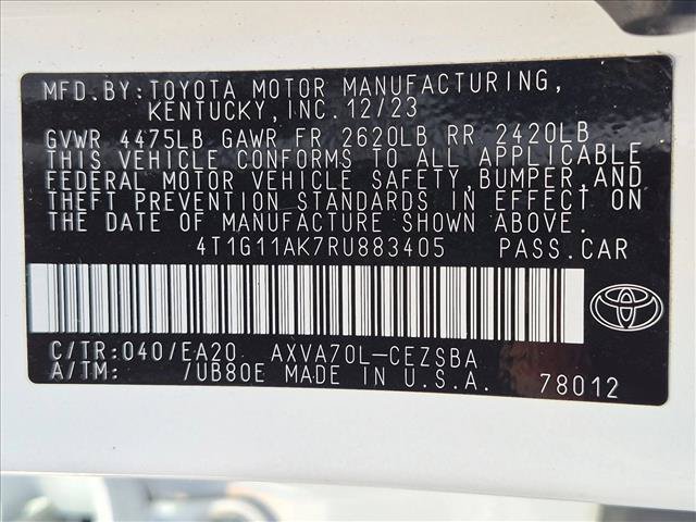 Used 2024 Toyota Camry SE FWD image 23