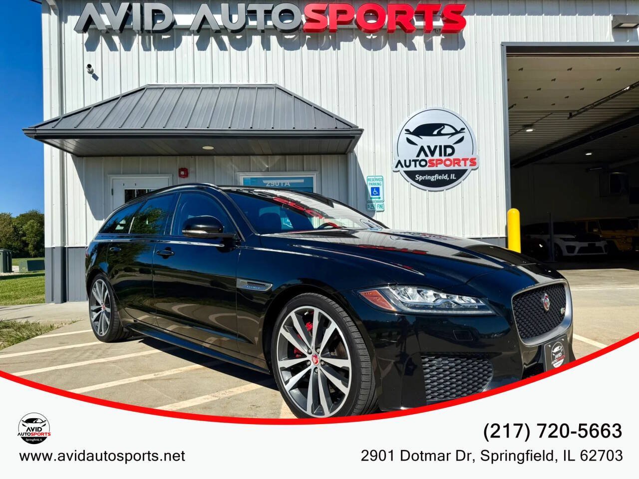 Used 2018 Jaguar XF S AWD/4WD image 1