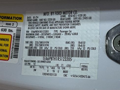 Used 2024 Ford Mustang Premium RWD image 24