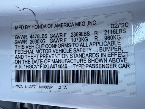 Used 2020 Honda Accord Sport image 20